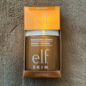 BNIB ELF SKIN PURE GOLD BRONZING DROPS